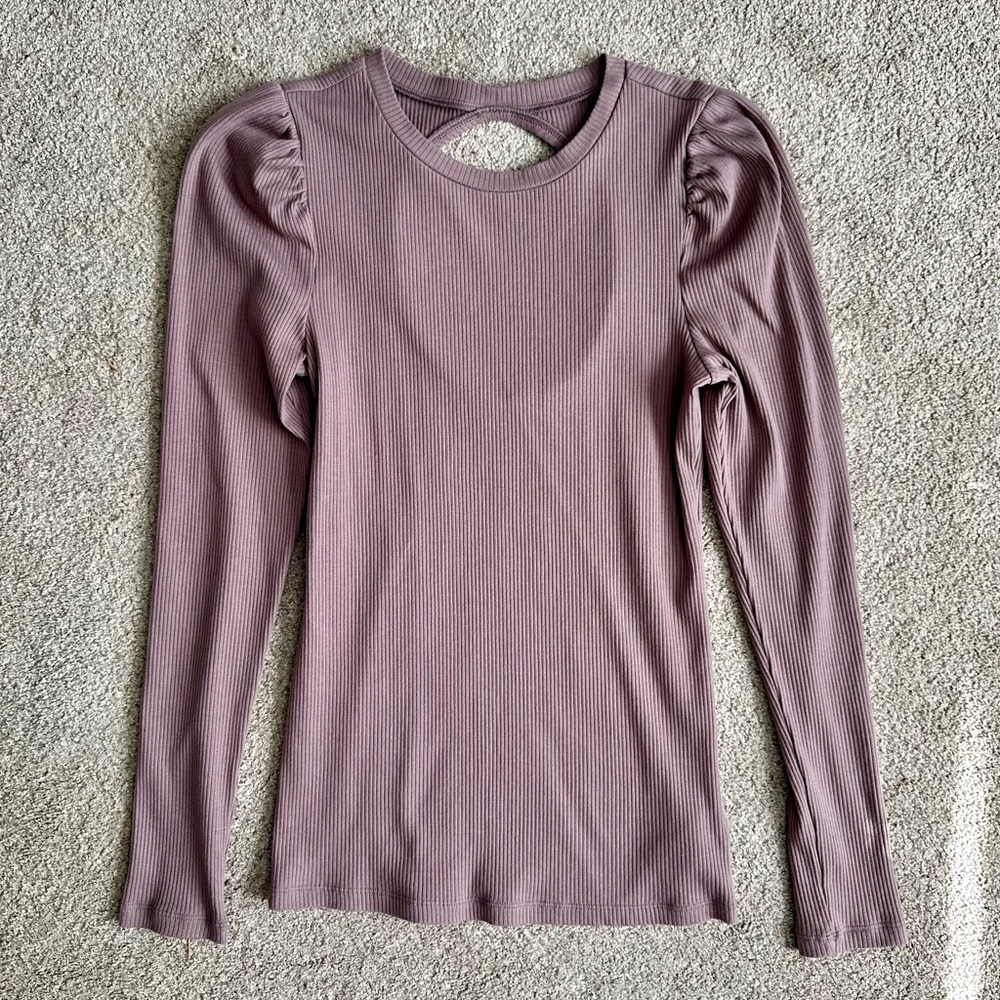 GAP Women’s Lavender Long Sleeve Top